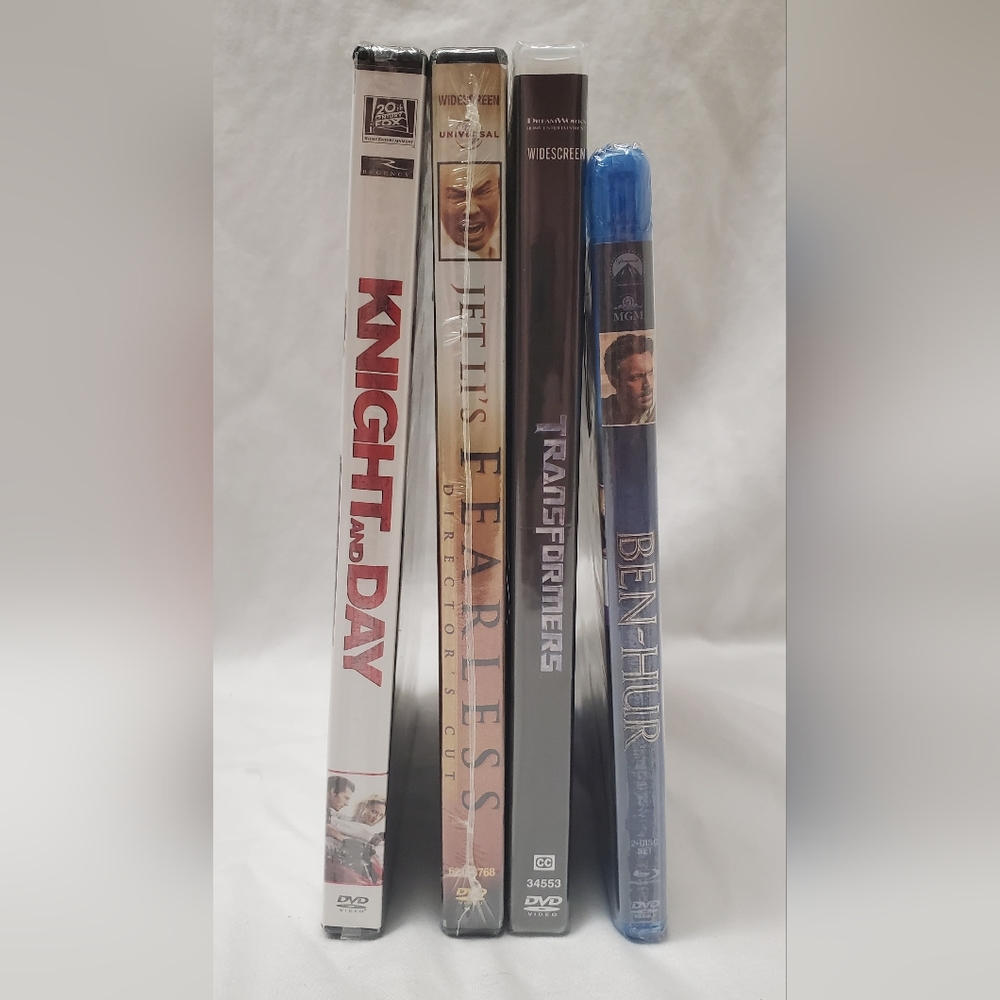 2/$25. Action DVD/Blu Ray set factory sealed!